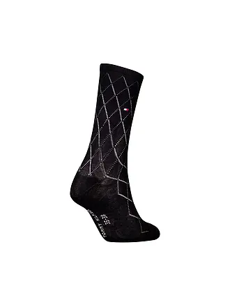 TOMMY HILFIGER | Chaussettes blanc cassé | schwarz